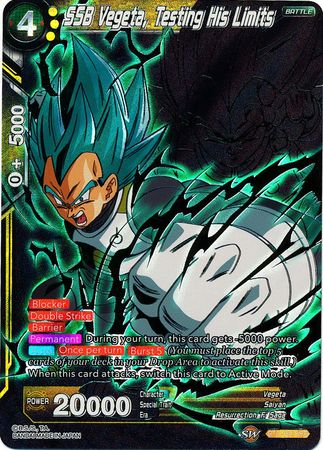 SSB Vegeta, Testing His Limits (SPR) (BT5-083) [Miraculous Revival] | Arkham Games and Comics