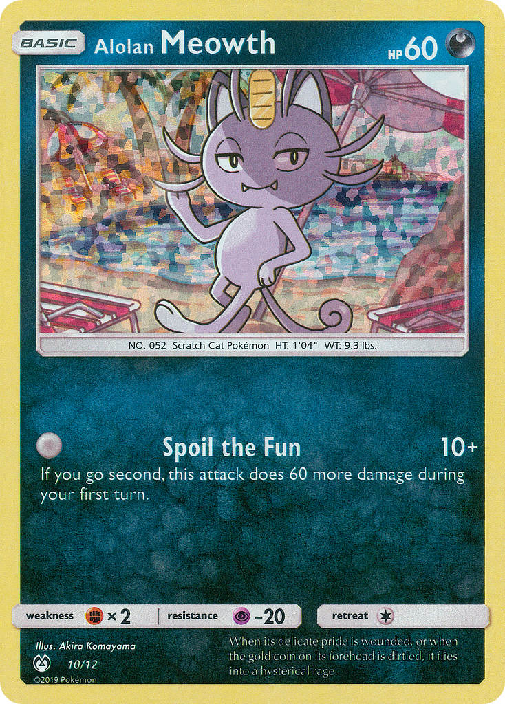 Alolan Meowth (10/12) [McDonald's Promos: 2019 Collection] | Arkham Games and Comics