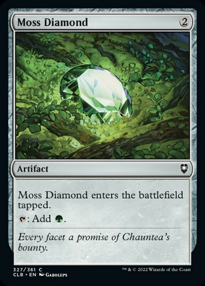 Moss Diamond [Commander Legends: Battle for Baldur's Gate] | Arkham Games and Comics