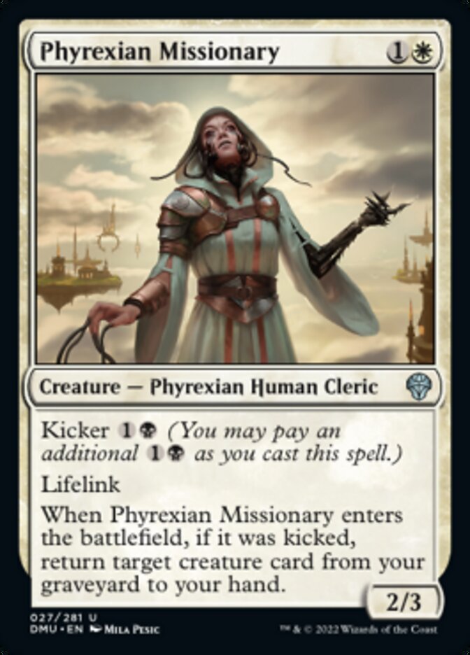 Phyrexian Missionary [Dominaria United] | Arkham Games and Comics