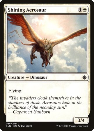 Shining Aerosaur [Ixalan] | Arkham Games and Comics