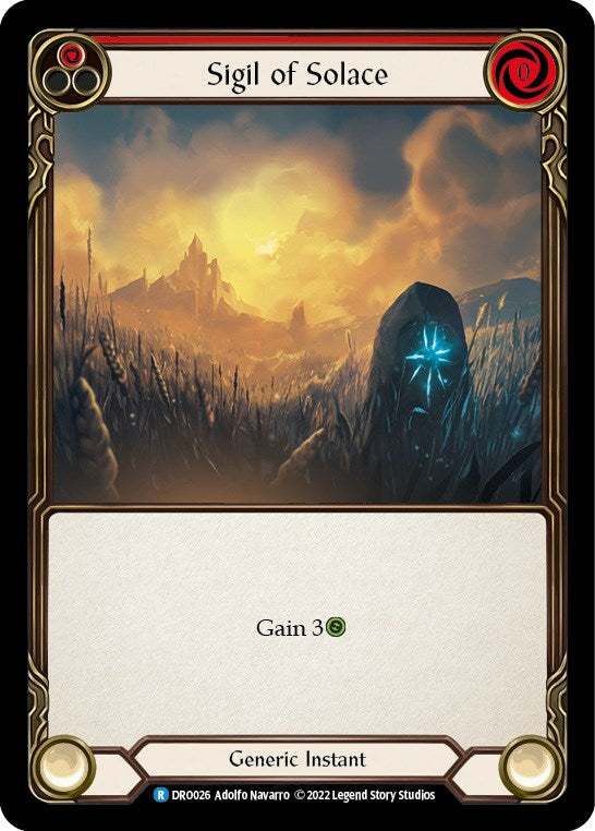 Sigil of Solace [DRO026] (Uprising Dromai Blitz Deck) | Arkham Games and Comics