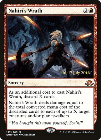Nahiri's Wrath [Eldritch Moon Promos] | Arkham Games and Comics