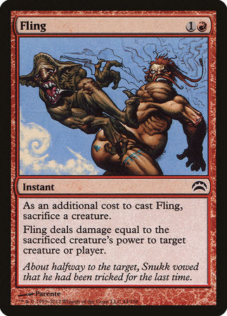 Fling [Planechase 2012] | Arkham Games and Comics