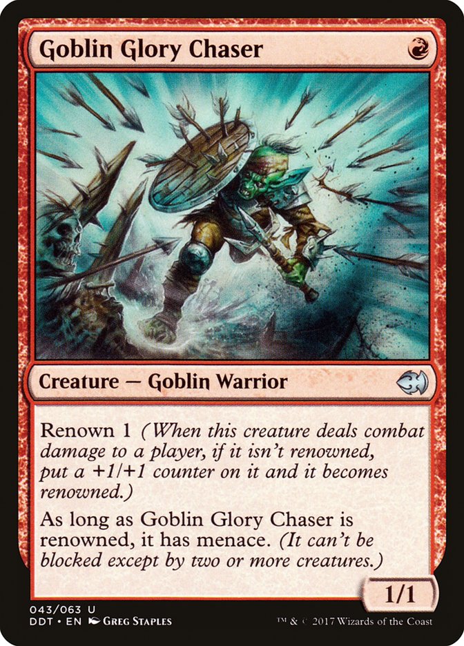 Goblin Glory Chaser [Duel Decks: Merfolk vs. Goblins] | Arkham Games and Comics