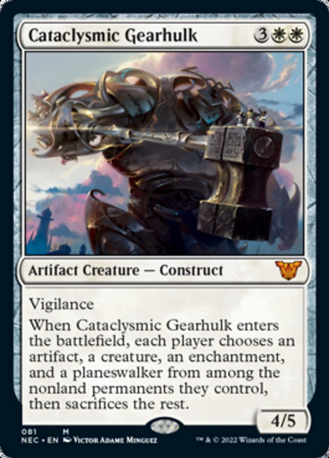 Cataclysmic Gearhulk [Kamigawa: Neon Dynasty Commander] | Arkham Games and Comics