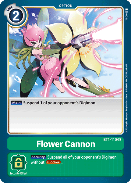 Flower Cannon [BT1-110] [Release Special Booster Ver.1.0] | Arkham Games and Comics