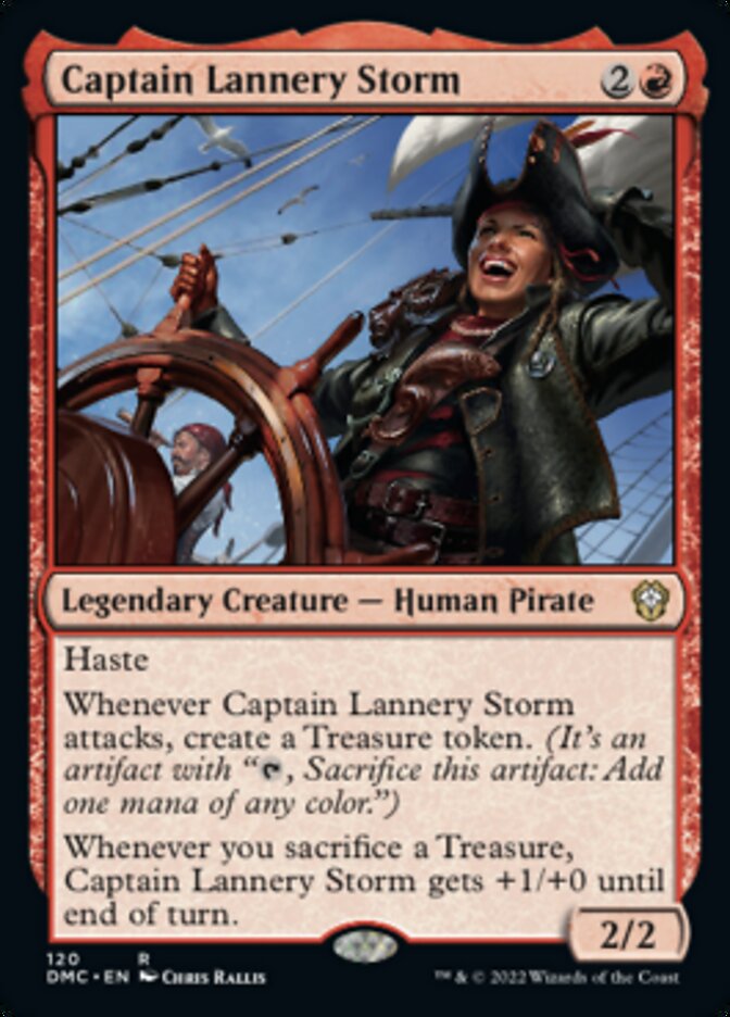 Captain Lannery Storm [Dominaria United Commander] | Arkham Games and Comics