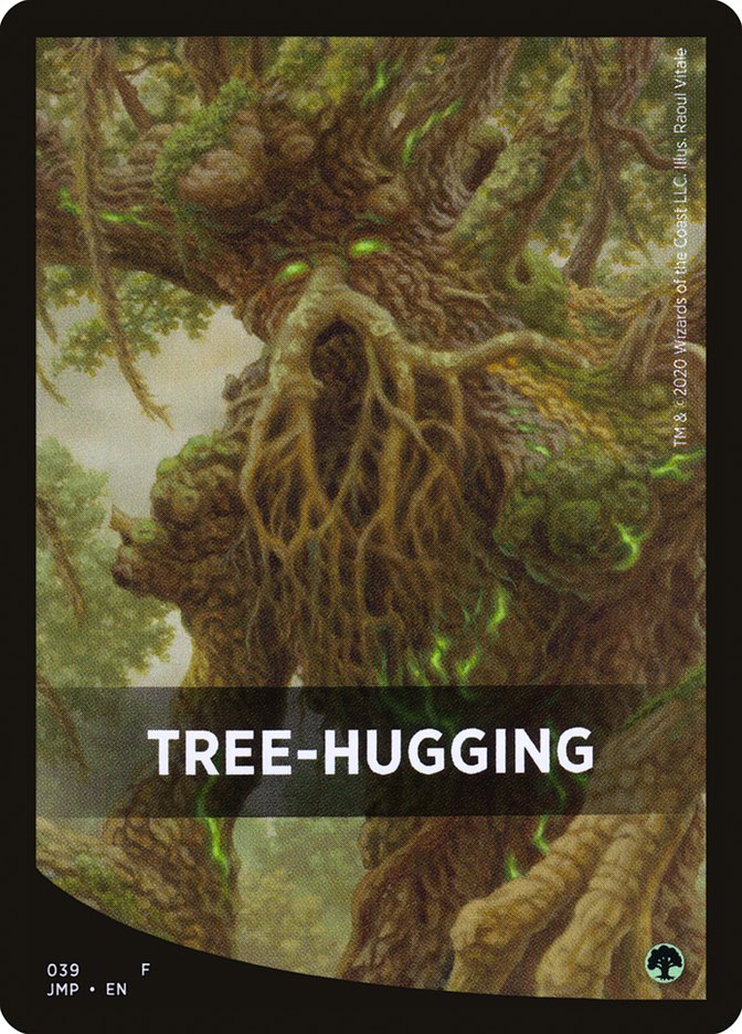 Tree-Hugging Theme Card [Jumpstart Front Cards] | Arkham Games and Comics