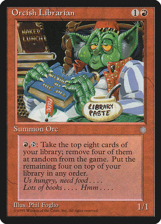 Orcish Librarian [Ice Age] | Arkham Games and Comics