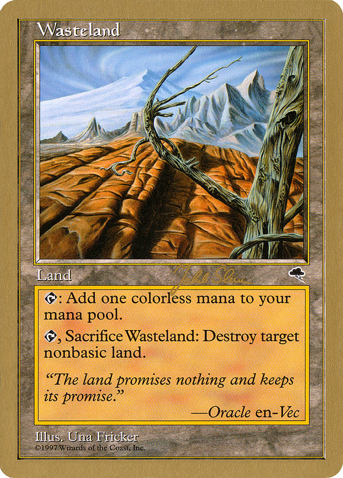 Wasteland (Jakub Slemr) [World Championship Decks 1999] | Arkham Games and Comics