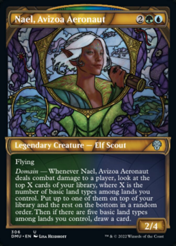 Nael, Avizoa Aeronaut (Showcase) [Dominaria United] | Arkham Games and Comics