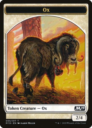 Ox Token [Core Set 2019 Tokens] | Arkham Games and Comics