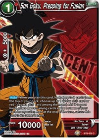 Son Goku, Prepping for Fusion [BT6-005] | Arkham Games and Comics