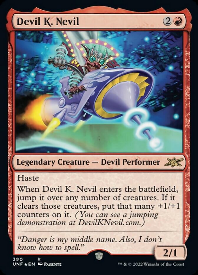 Devil K. Nevil (Galaxy Foil) [Unfinity] | Arkham Games and Comics