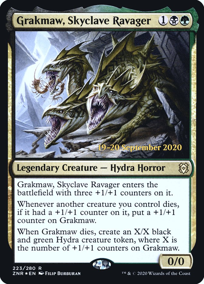 Grakmaw, Skyclave Ravager  [Zendikar Rising Prerelease Promos] | Arkham Games and Comics