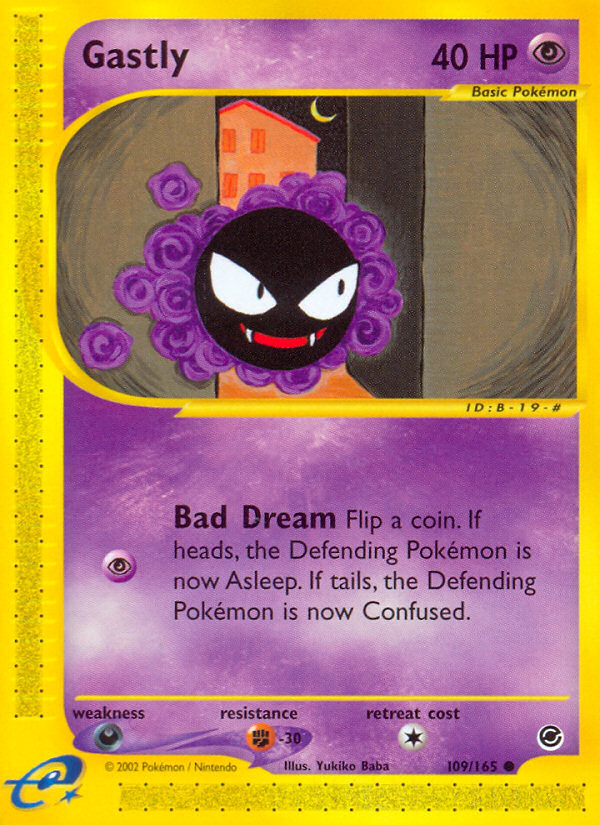 Gastly (109/165) [Expedition: Base Set] | Arkham Games and Comics