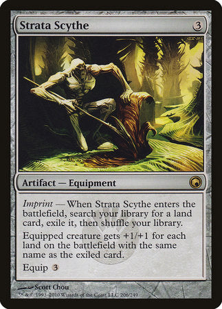Strata Scythe [Scars of Mirrodin] | Arkham Games and Comics
