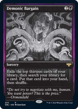 Demonic Bargain [Innistrad: Double Feature] | Arkham Games and Comics