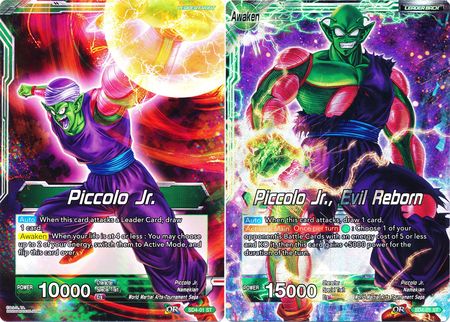 Piccolo Jr. // Piccolo Jr., Evil Reborn (SD4-01) [Oversized Cards] | Arkham Games and Comics