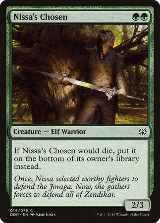 Nissa's Chosen [Duel Decks: Nissa vs. Ob Nixilis] | Arkham Games and Comics