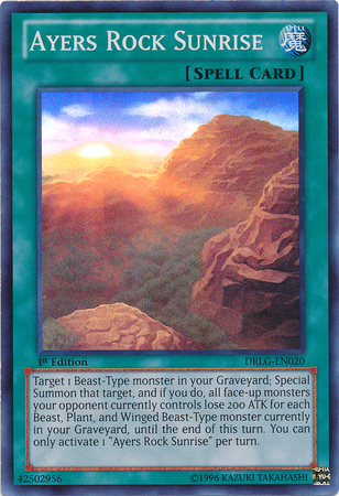 Ayers Rock Sunrise [DRLG-EN020] Super Rare | Arkham Games and Comics