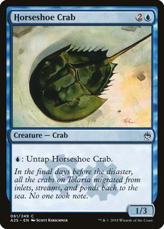 Horseshoe Crab [Masters 25] | Arkham Games and Comics