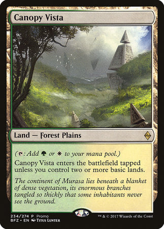 Canopy Vista [BFZ Standard Series] | Arkham Games and Comics