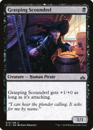 Grasping Scoundrel [Rivals of Ixalan] | Arkham Games and Comics