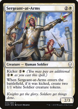 Sergeant-at-Arms [Dominaria] | Arkham Games and Comics