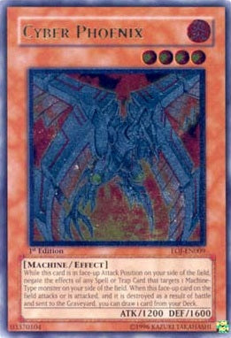 Cyber Phoenix [EOJ-EN009] Ultimate Rare | Arkham Games and Comics