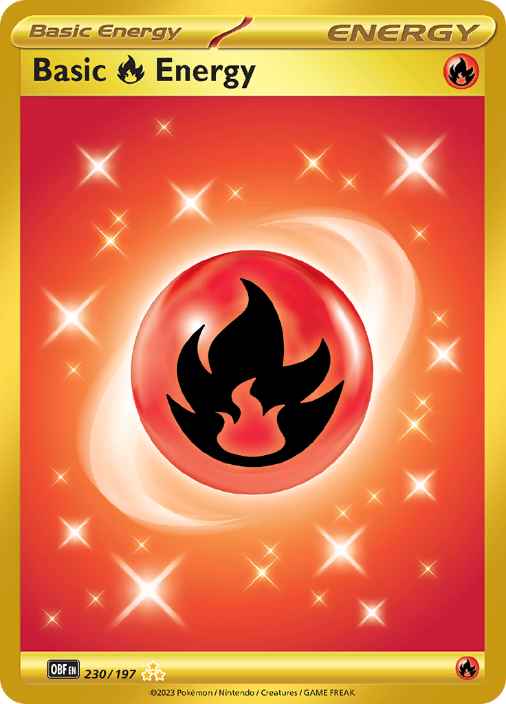 Basic Fire Energy (230/197) [Scarlet & Violet: Obsidian Flames] | Arkham Games and Comics