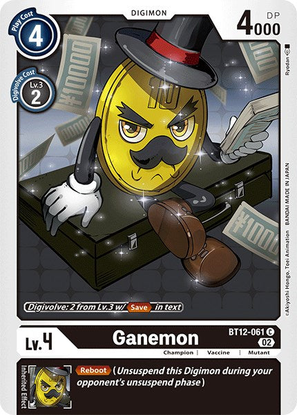 Ganemon [BT12-061] [Across Time] | Arkham Games and Comics