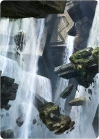 Island 1 Art Card [Zendikar Rising Art Series] | Arkham Games and Comics