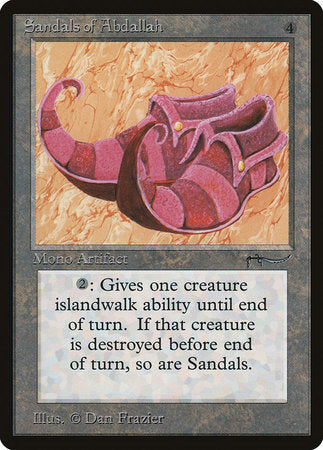 Sandals of Abdallah [Arabian Nights] | Arkham Games and Comics