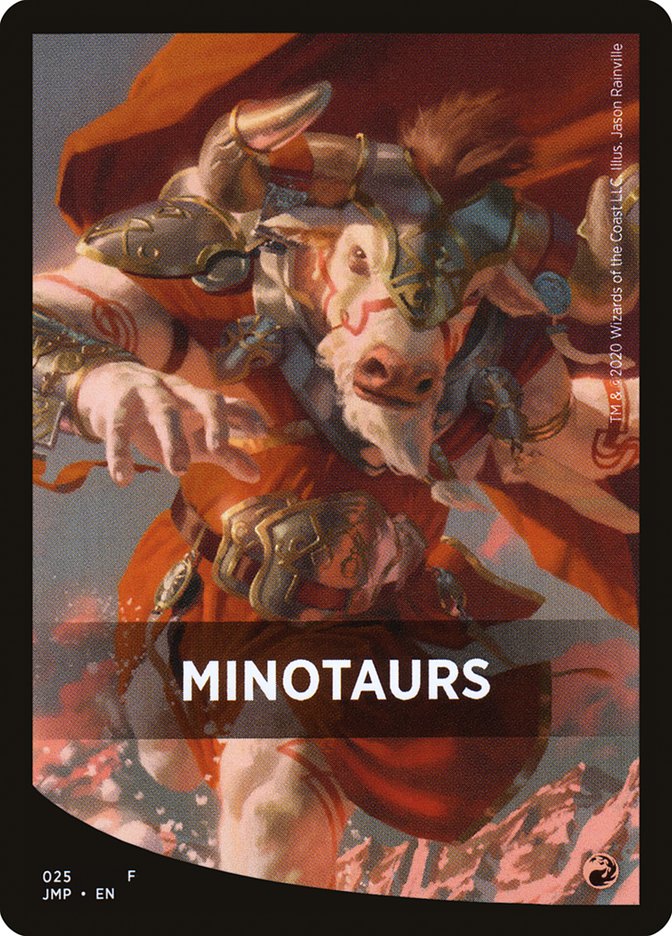 Minotaurs Theme Card [Jumpstart Front Cards] | Arkham Games and Comics