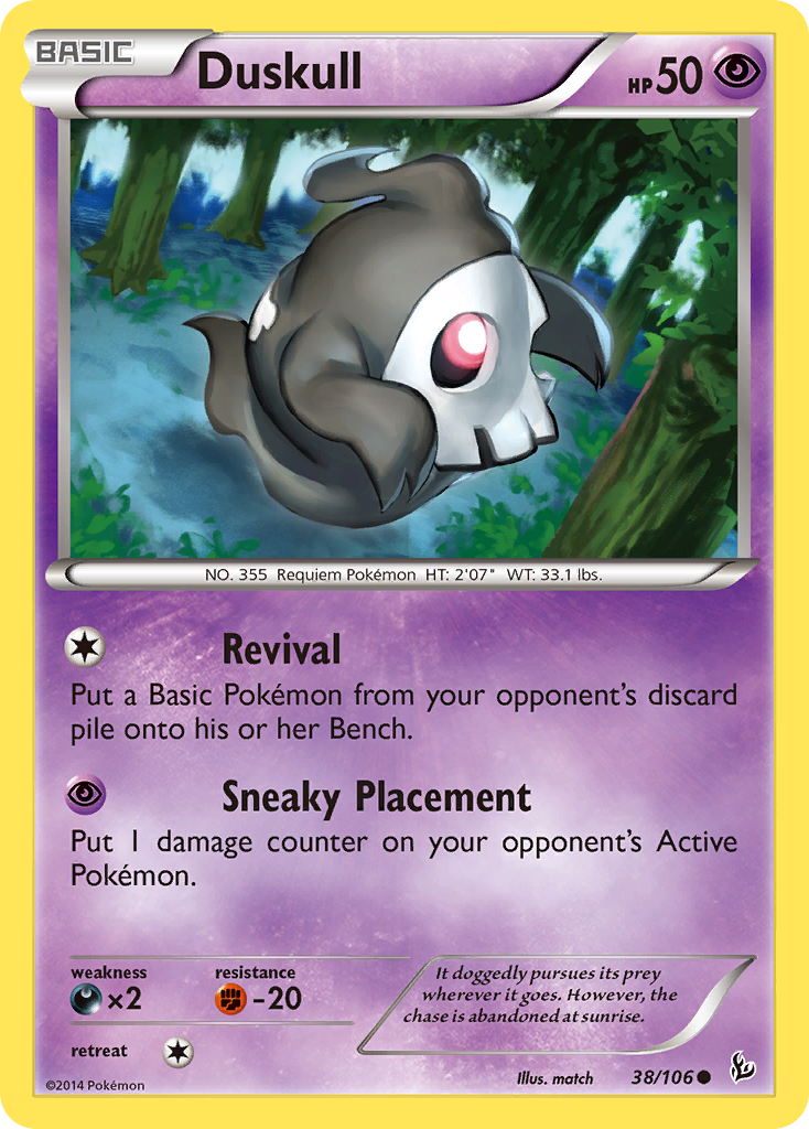 Duskull (38/106) [XY: Flashfire] | Arkham Games and Comics