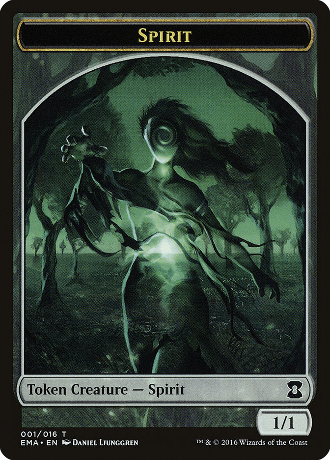 Spirit (001/016) [Eternal Masters Tokens] | Arkham Games and Comics