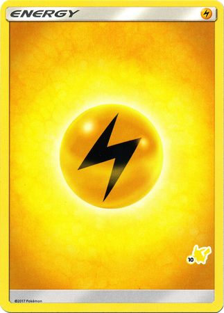 Lightning Energy (Pikachu Stamp #10) [Battle Academy 2020] | Arkham Games and Comics