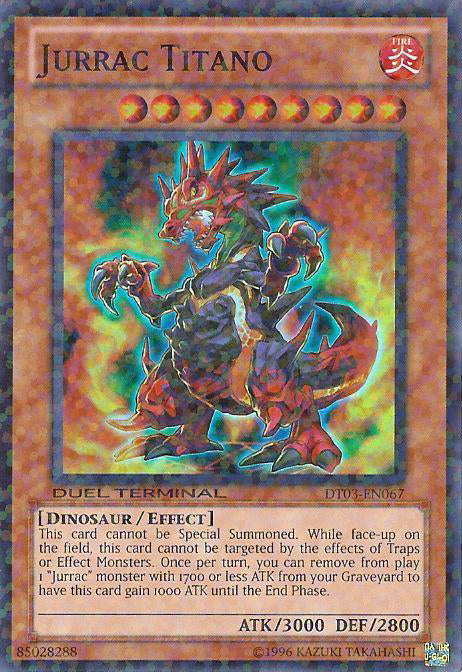 Jurrac Titano [DT03-EN067] Super Rare | Arkham Games and Comics