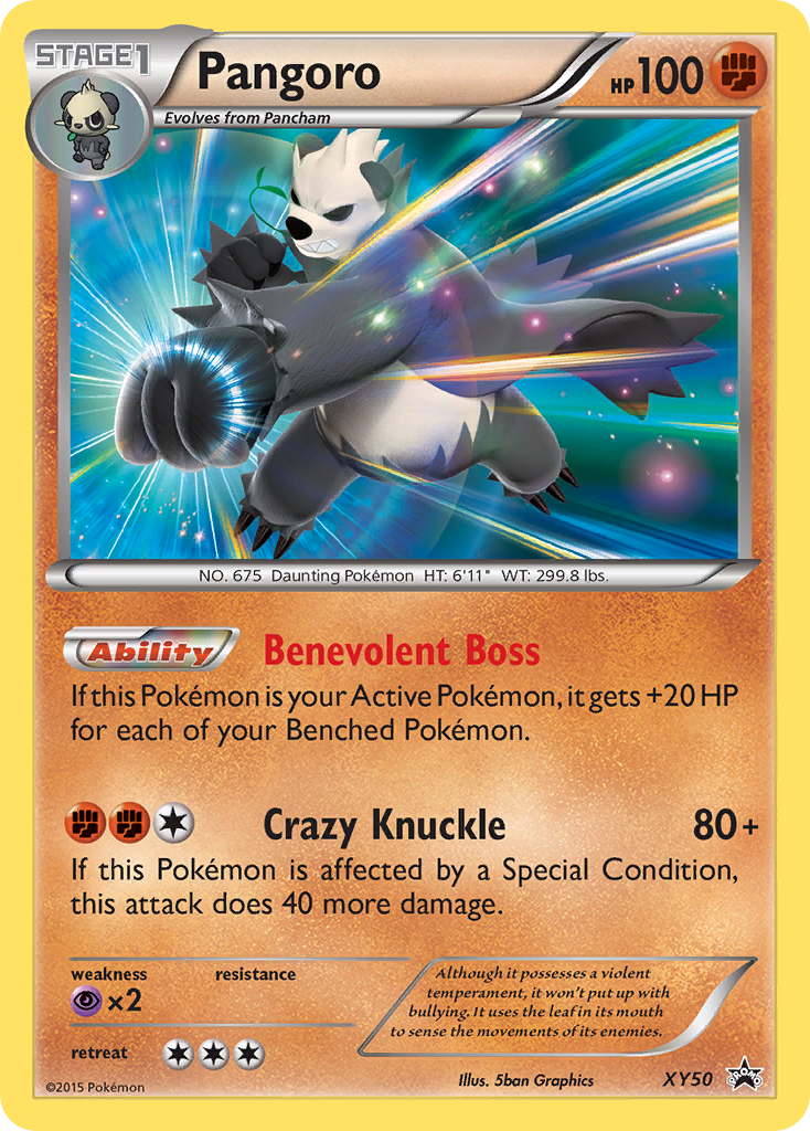 Pangoro (XY50) [XY: Black Star Promos] | Arkham Games and Comics