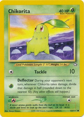 Chikorita (53/111) [Neo Genesis Unlimited] | Arkham Games and Comics