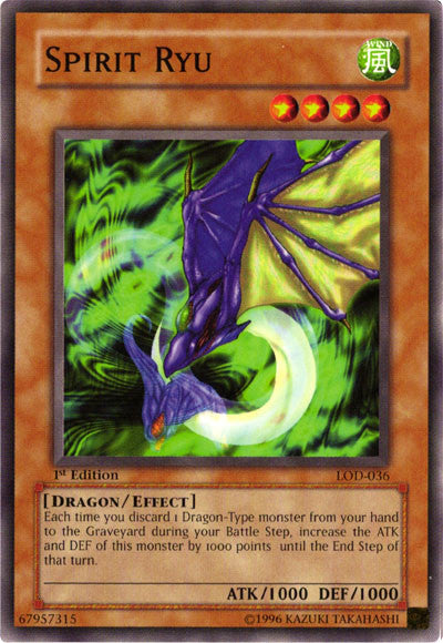 Spirit Ryu [LOD-036] Common | Arkham Games and Comics