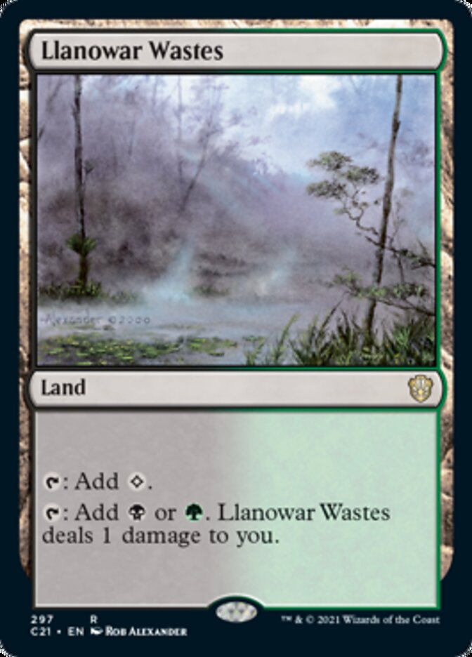 Llanowar Wastes [Commander 2021] | Arkham Games and Comics