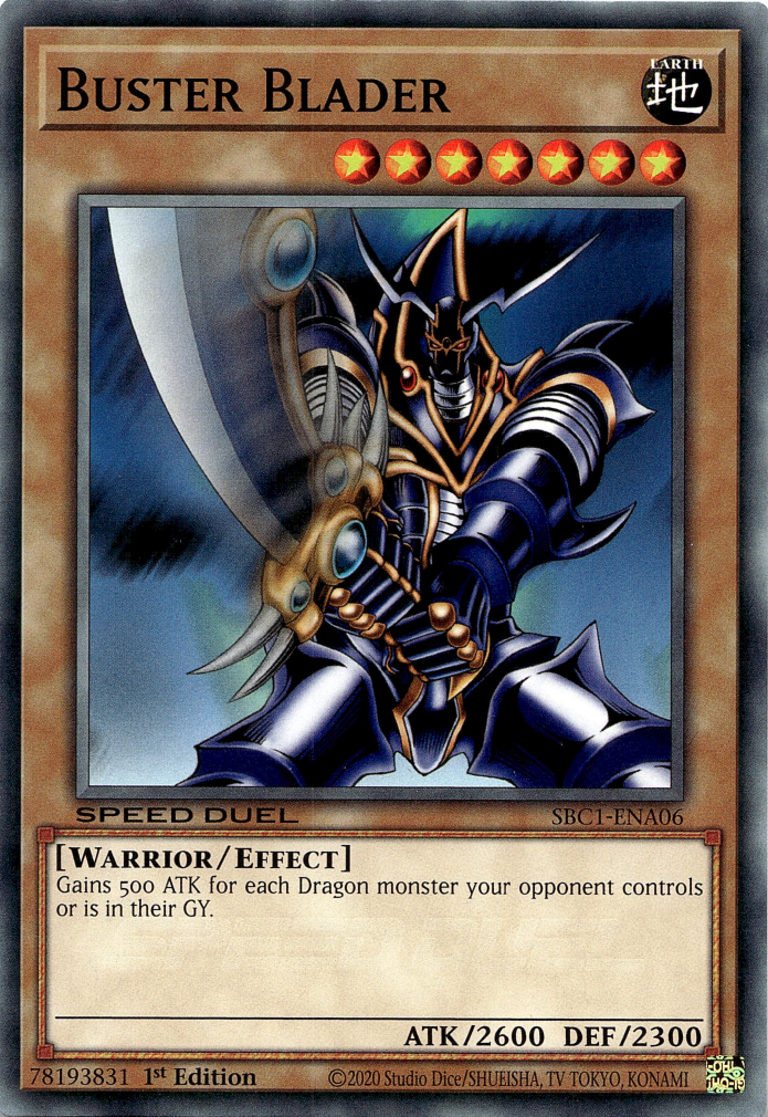 Buster Blader [SBC1-ENA06] Common | Arkham Games and Comics