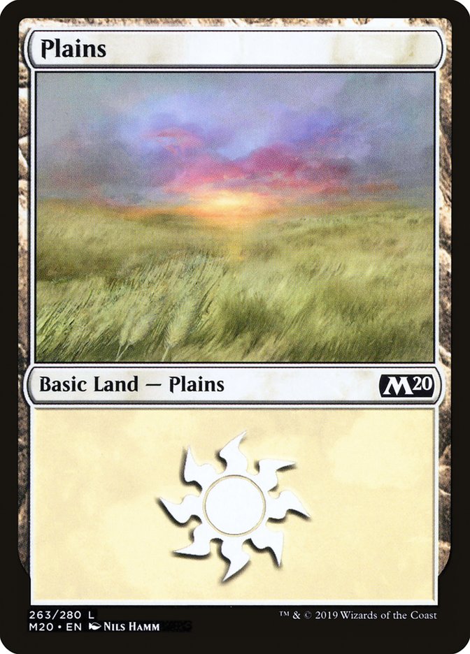 Plains (#263) [Core Set 2020] | Arkham Games and Comics