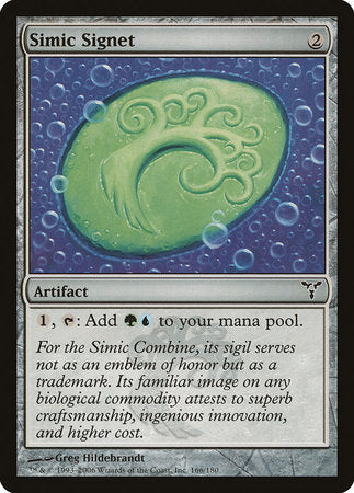 Simic Signet [Dissension] | Arkham Games and Comics