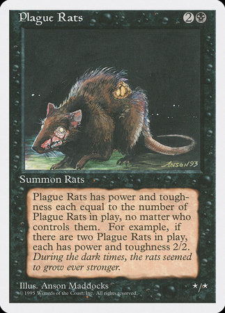 Plague Rats [Fourth Edition] | Arkham Games and Comics