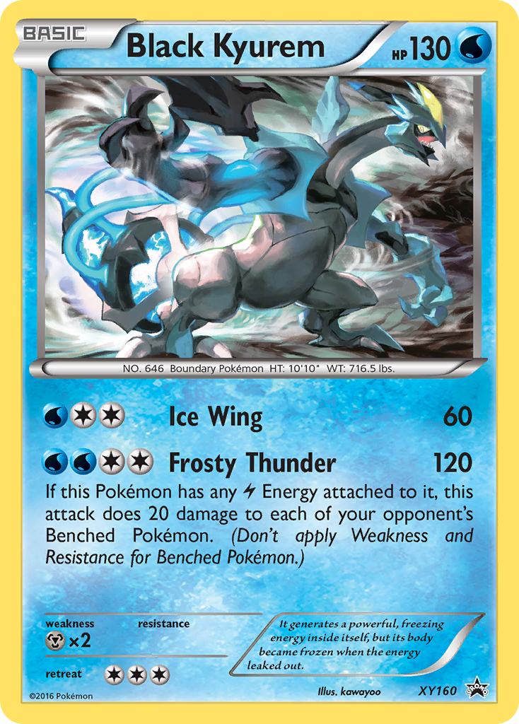 Black Kyurem (XY160) [XY: Black Star Promos] | Arkham Games and Comics