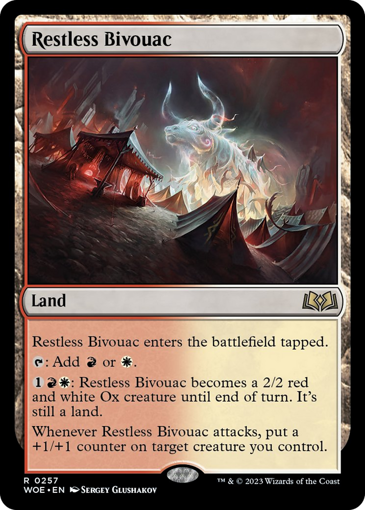 Restless Bivouac [Wilds of Eldraine] | Arkham Games and Comics